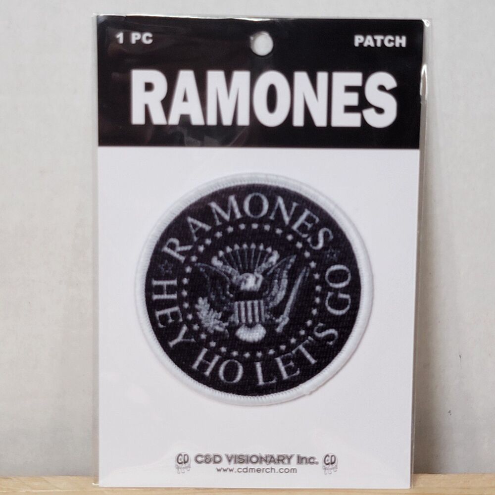 Ramones Iron-On Patch NEW